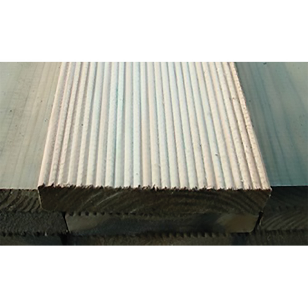 Listone pavimento zigrinato in legno cm 14,5 x 2,7 x 240 Senza marca