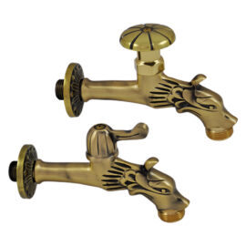 Rubinetto ornamentale 'rinascimento' 1/2 con maniglia Lif