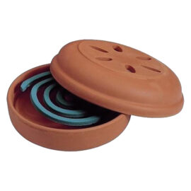 Coccio con spirali insetticide vulcano - 1 coccio + 10 spirali Senza marca