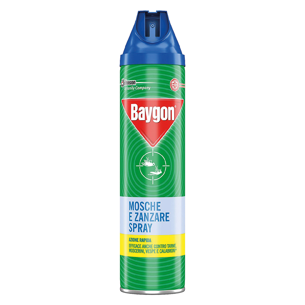Insetticida spray ‘mosche e zanzare’ ml 400 Baygon