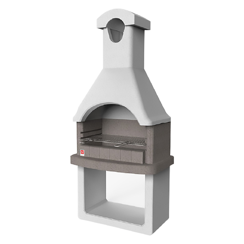 Barbecue muratura ‘columbia’ 88 x  58 x  h 197,3 cm Senza marca