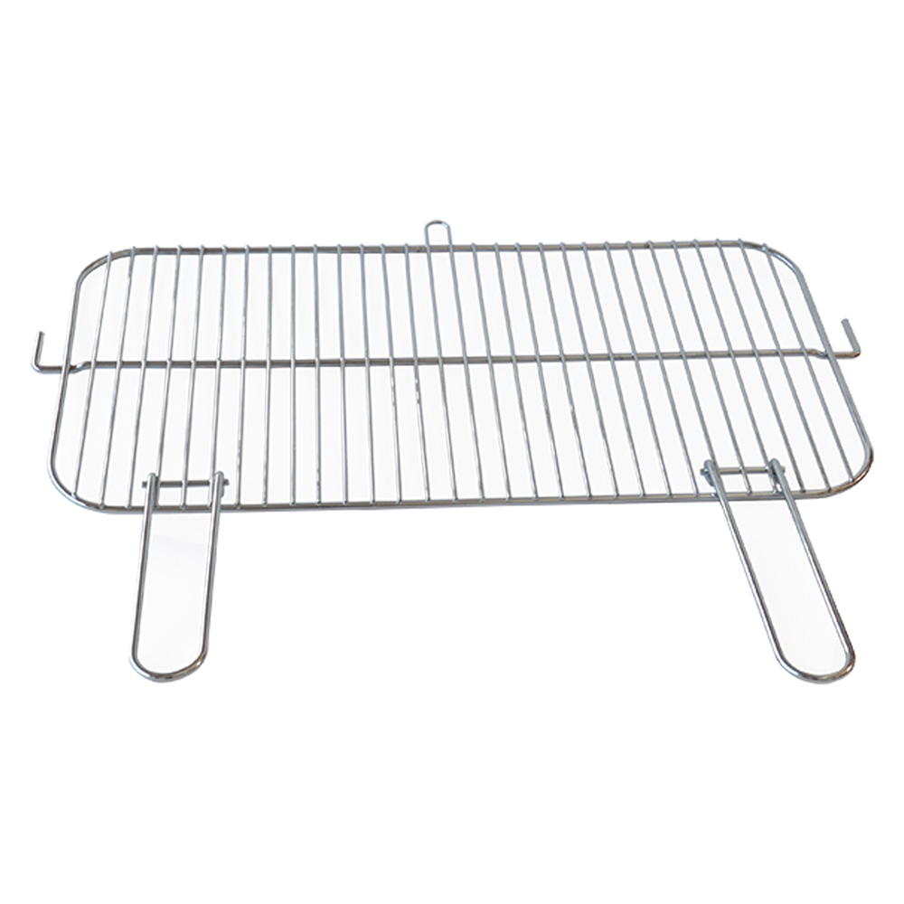 Griglia con manici frontali cm. 60×32 Ompagrill