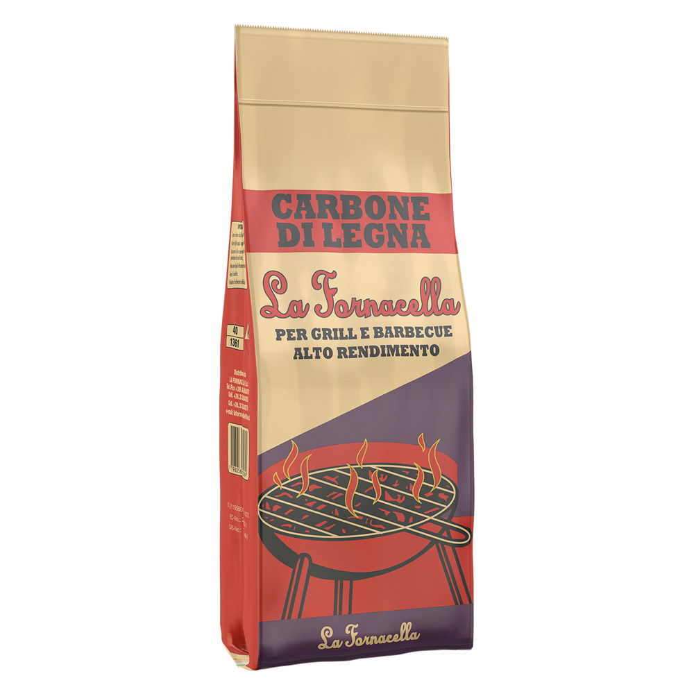 Carbone per grill kg 2,5 ca. Senza marca