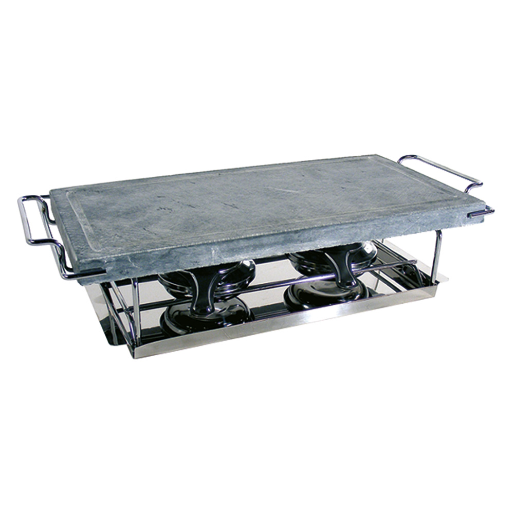 Bistecchiera con fornelletto cm 19 x 37 Senza marca