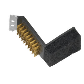 Spazzola doppia per barbecue cm. 15 Senza marca