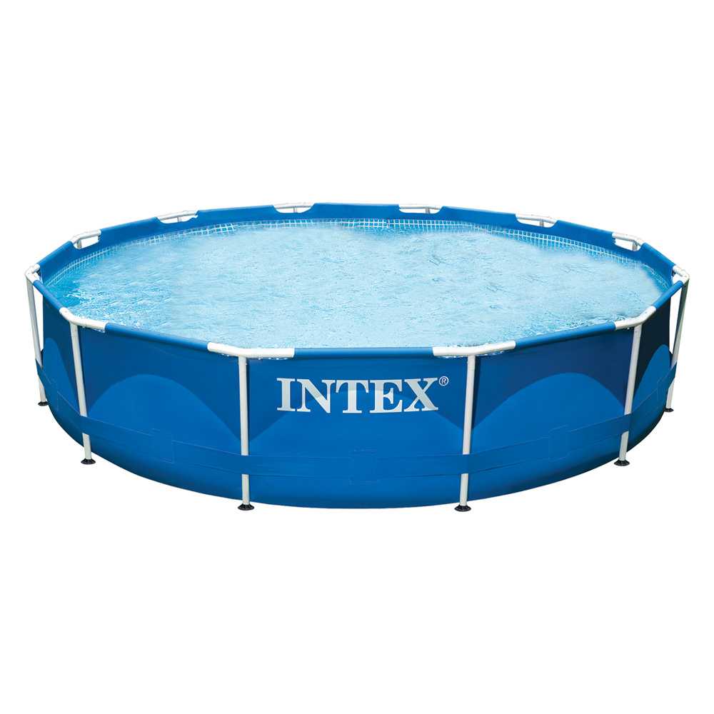 Piscina con telaio ‘linea frame’ cm 366 x  76 – capacità 6503 lt Intex