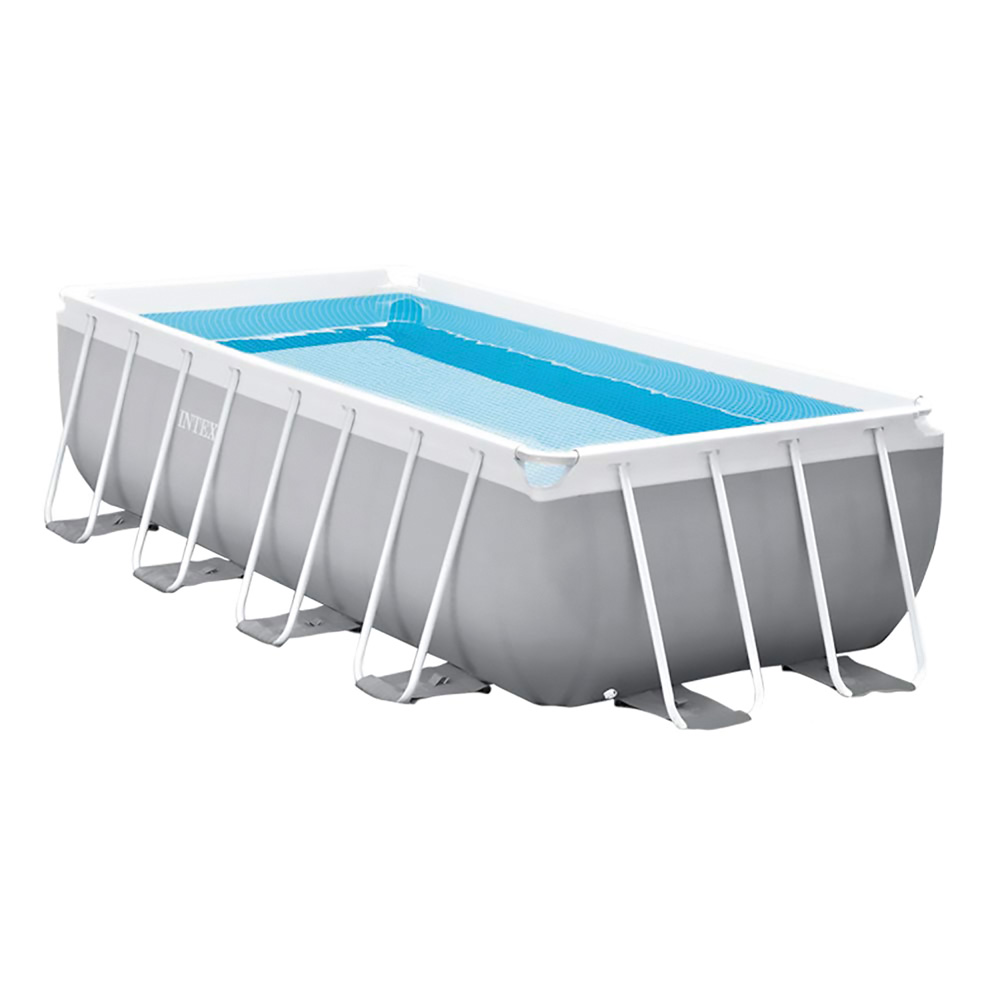 Piscina con telaio ‘linea prisma frame’ cm 400 x 200 x 100 (6836 litri) Intex