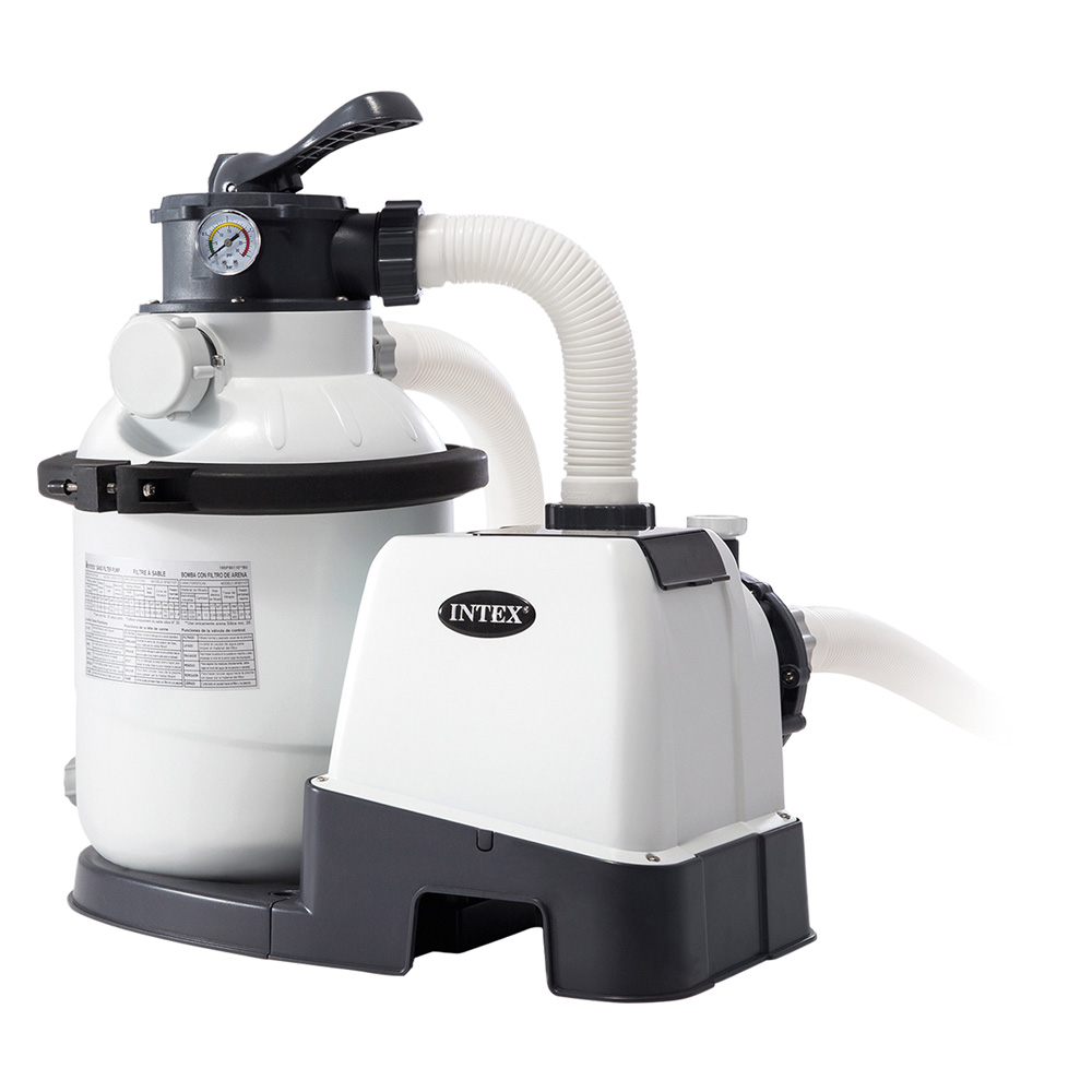 Pompa di filtraggio a sabbia per piscine 4500 lt/h – hp 0,25 Intex