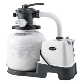 Pompa di filtraggio a sabbia con clorinatore per piscine art. 26676 Intex