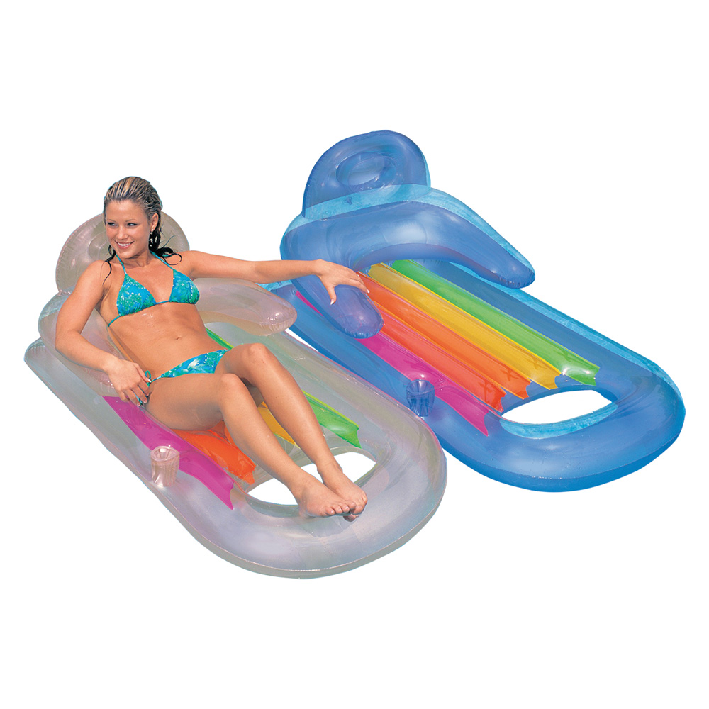 Poltrona abbronzante gonfiabile cm. 160 x 85 Intex