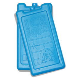 Mattonella ghiaccio per contenitori termici 'ice 5 2 pezzi x 500 gr. - cm 9,5 x 4 x h.17 (singolo pezzo) Senza marca