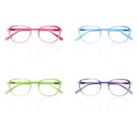 Occhiali per lettura modello 'maine' + 1,0 rosso El charro