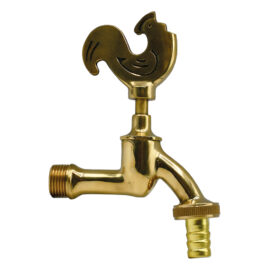 Rubinetto ornamentale 'gallo' 1/2 con maniglia Lif