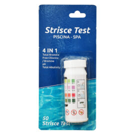 Strisce test acqua 4 in 1 set 50 pezzi Fluxy