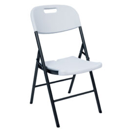 Sedia pic nic pieghevole 'party' cm 55 x 46 h 87 cm - col.bianco Lif