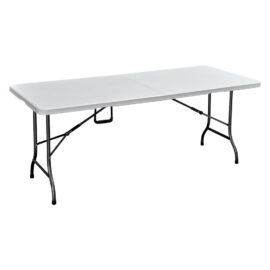 Tavolo pic nic pieghevole 'party' cm 180 x 75 x h. 72 - colore bianco Lif