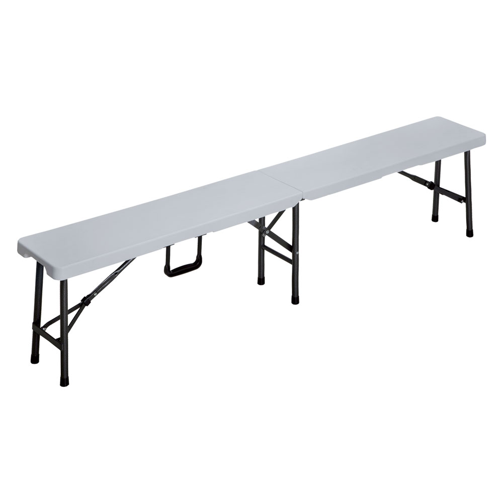 Panca pic nic pieghevole ‘party’ cm 180 x 25 h 42 cm – col.bianco Lif
