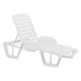 Lettino in polipropilene antracite Ipaeprogarden