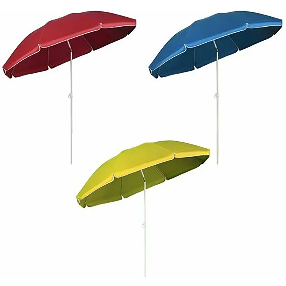 Ombrellone da spiaggia palo con snodo Ø 1,8 mt. Senza marca