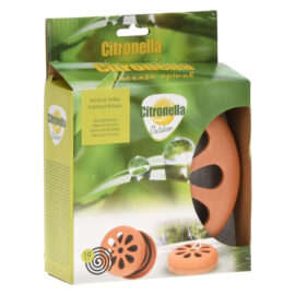 Coccio con spirali insetticide 'zampirone' 1 coccio + 10 spirali Senza marca