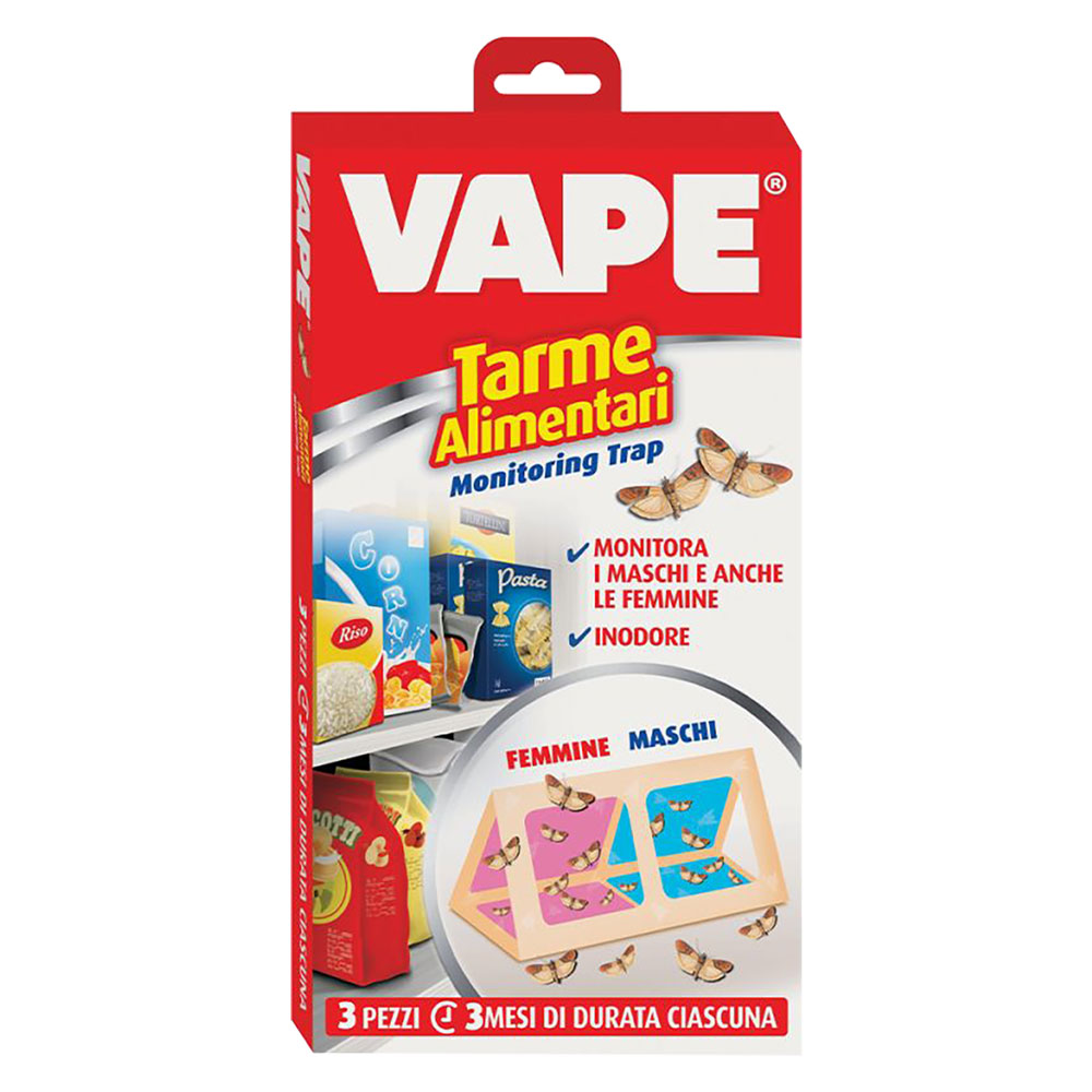 Antitarme alimentari 3 pezzi Vape
