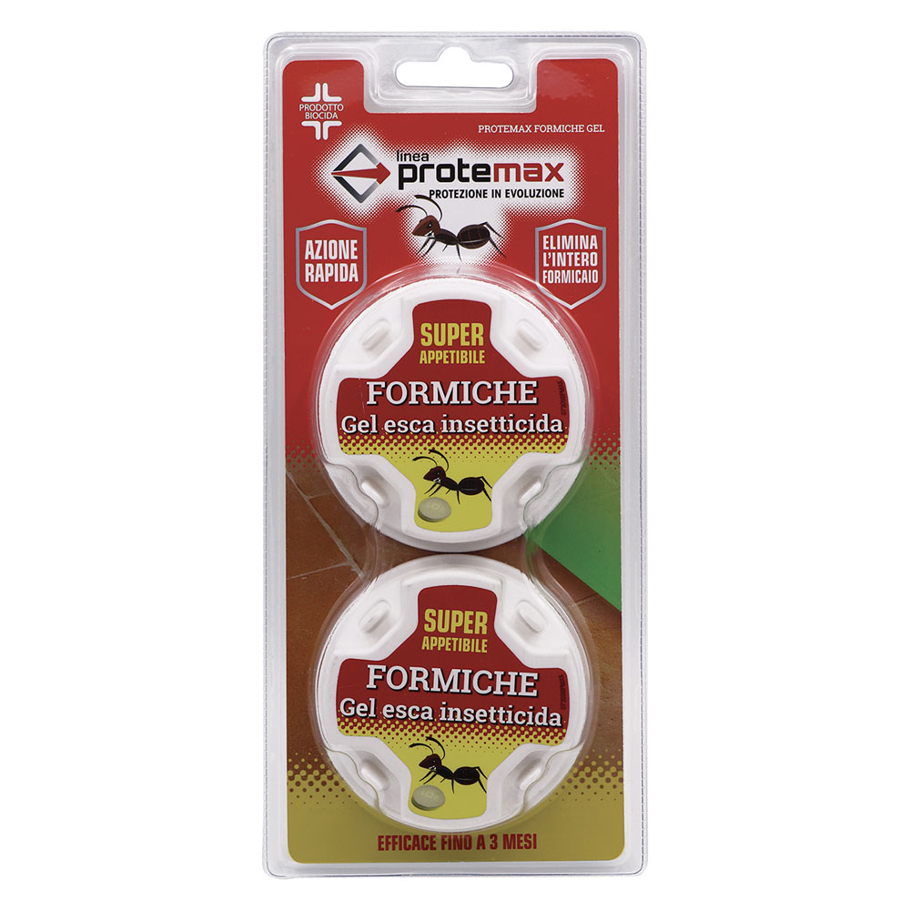 Esca antiformiche gel 2 pz x 10 gr. Protemax