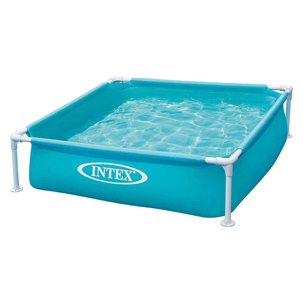 Piscina con telaio ‘mini frame’ telo viola Intex