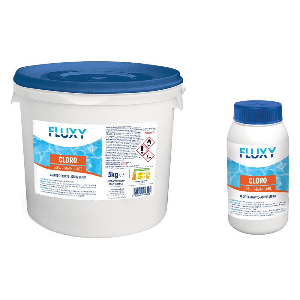 Cloro granulare  – dicloro kg. 1 Fluxy