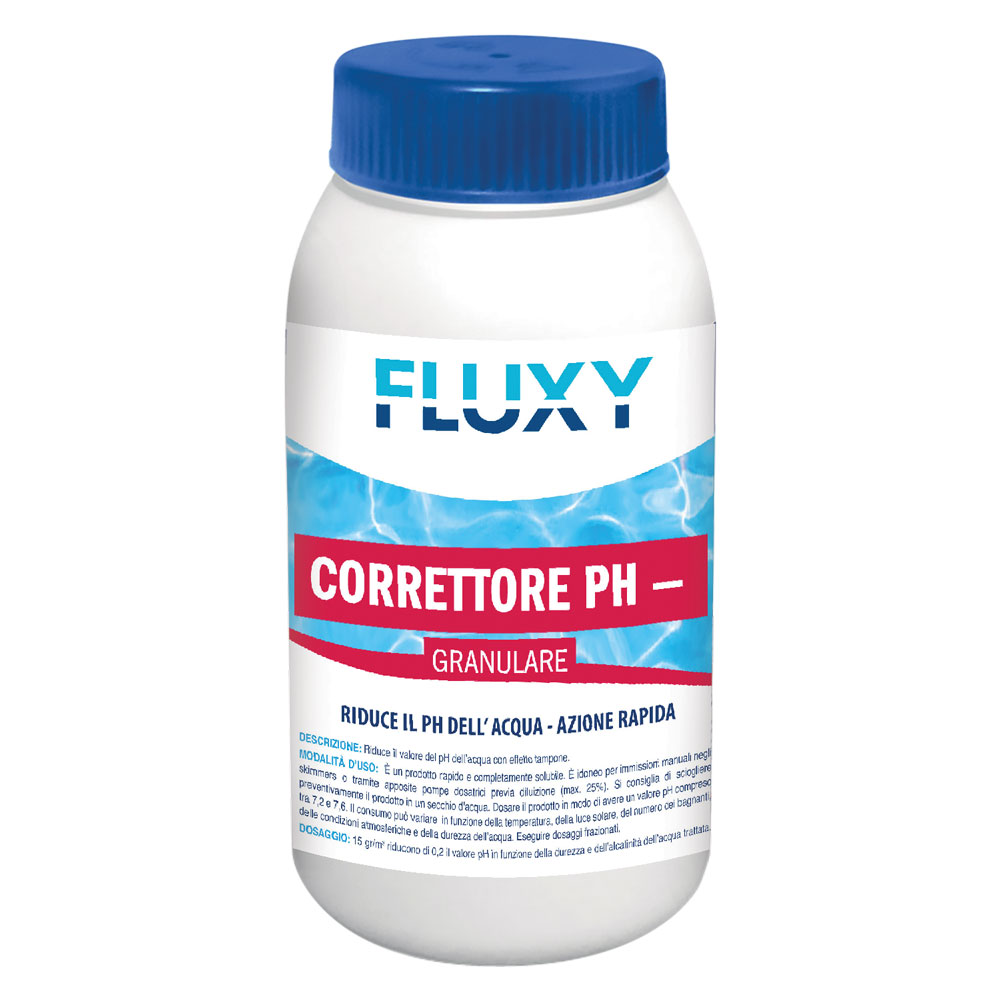 Correttore granulare di ph – kg. 1 Fluxy