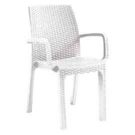 Sedia in polipropilene 'verona armchair' grafite Bica