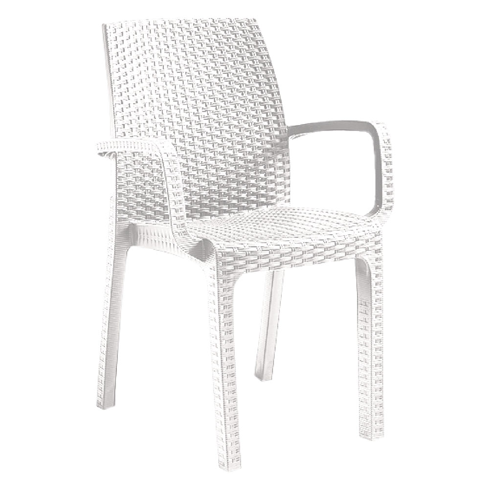 Sedia in polipropilene ‘verona armchair’ bianco Bica