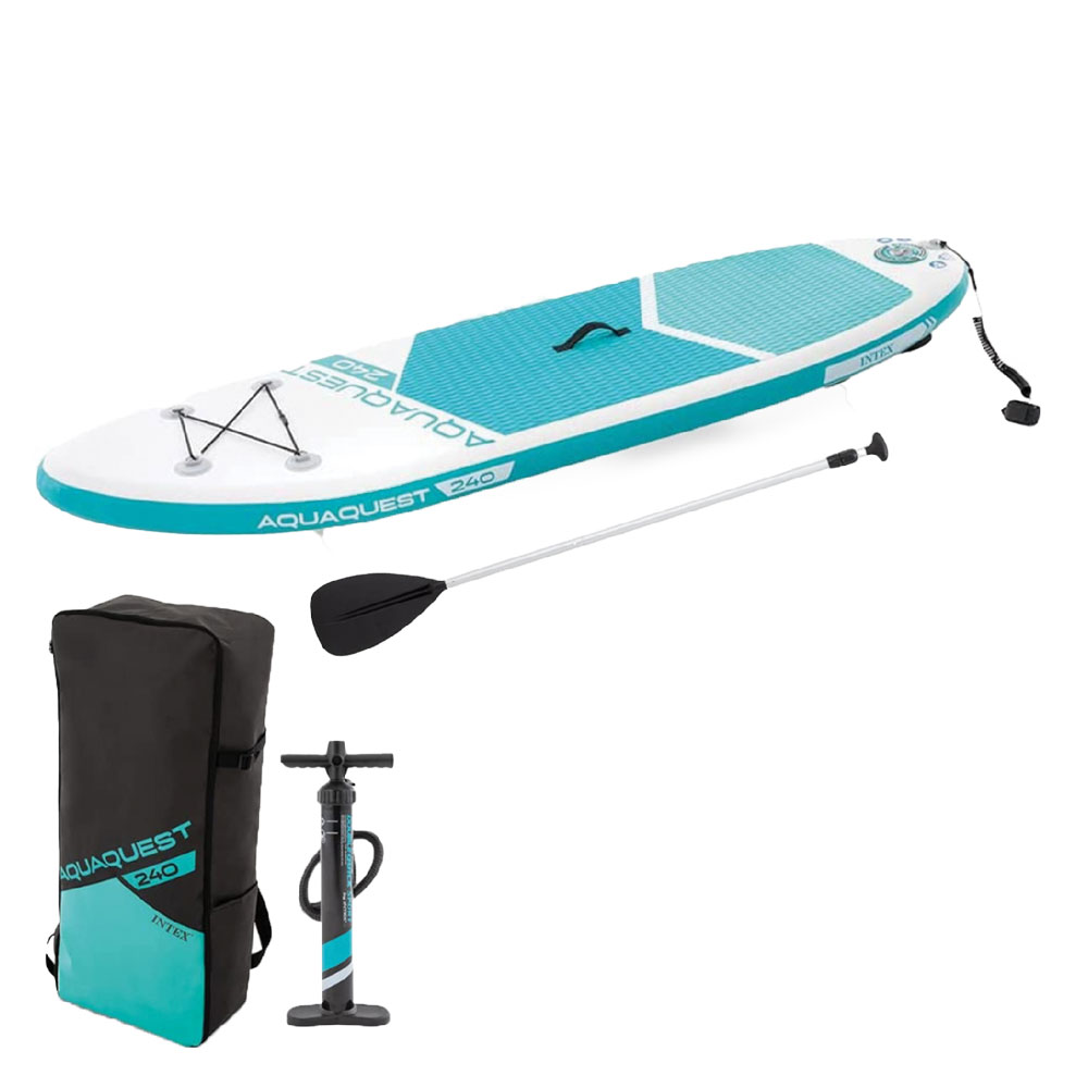 Tavola gonfiabile da sup ‘aqua quest’ cm 76 x 13 x 244 – portata 90 kg Intex