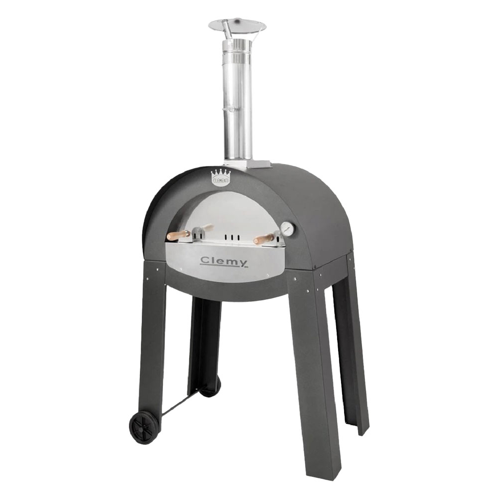 Forno portatile a legna ‘clemy 80’ cm. 117 x 85 x h 191 (lxpxh esterno) – antracite Clementi