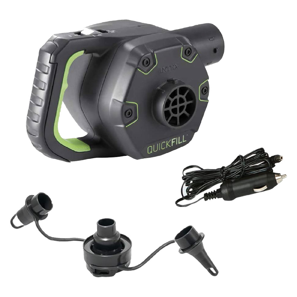 Pompa di gonfiaggio a batteria con impugnatura uso interno/esterno Intex