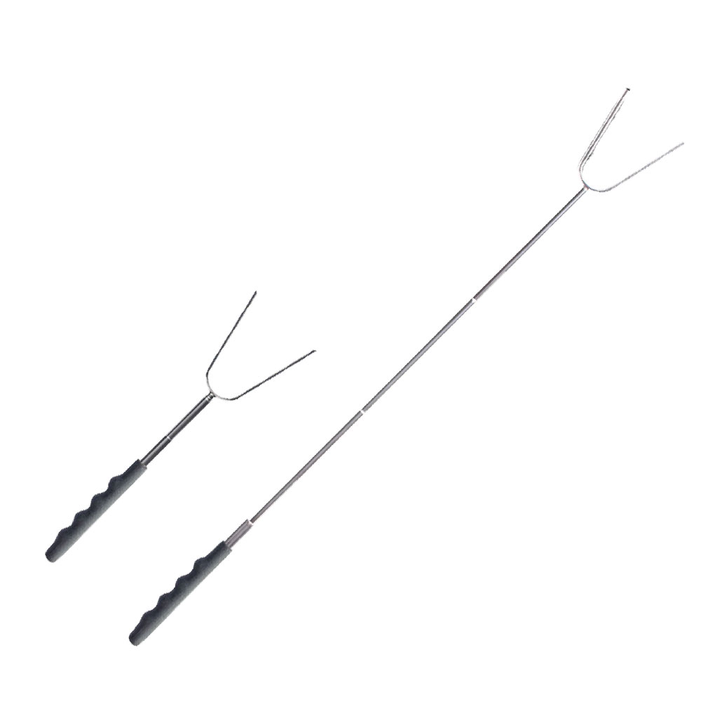 Forchettone estensibile per barbecue cm. 24 > 72 Senza marca