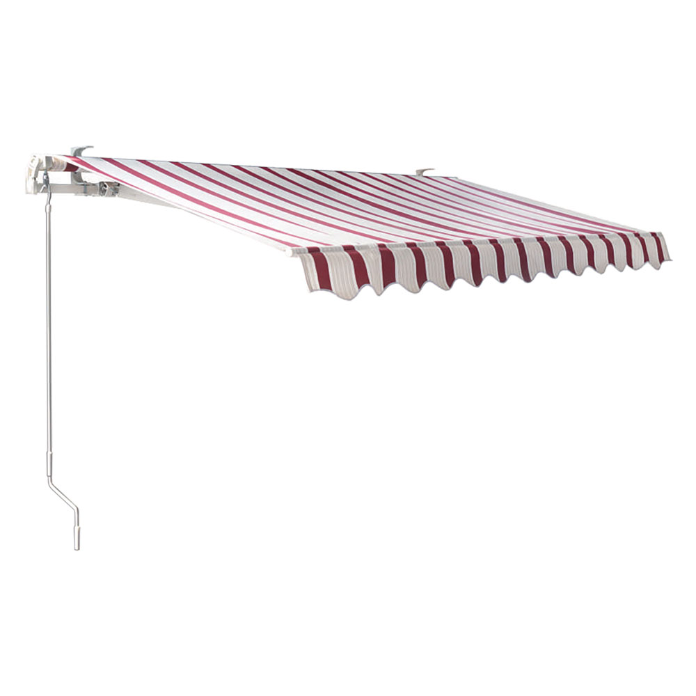 Tenda da sole avvolgibile cm.300 x h.200 – bordeaux/crema Sangiorgio