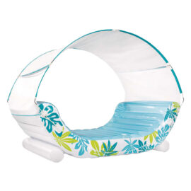 Materassino gonfiabile con cappottina cm 224 x 150 x 165 Intex