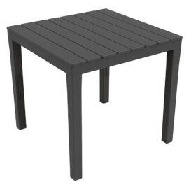 Tavolo in polipropilene 'bali' antracite Ipaeprogarden