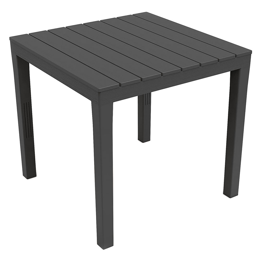 Tavolo in polipropilene ‘bali’ antracite Ipaeprogarden