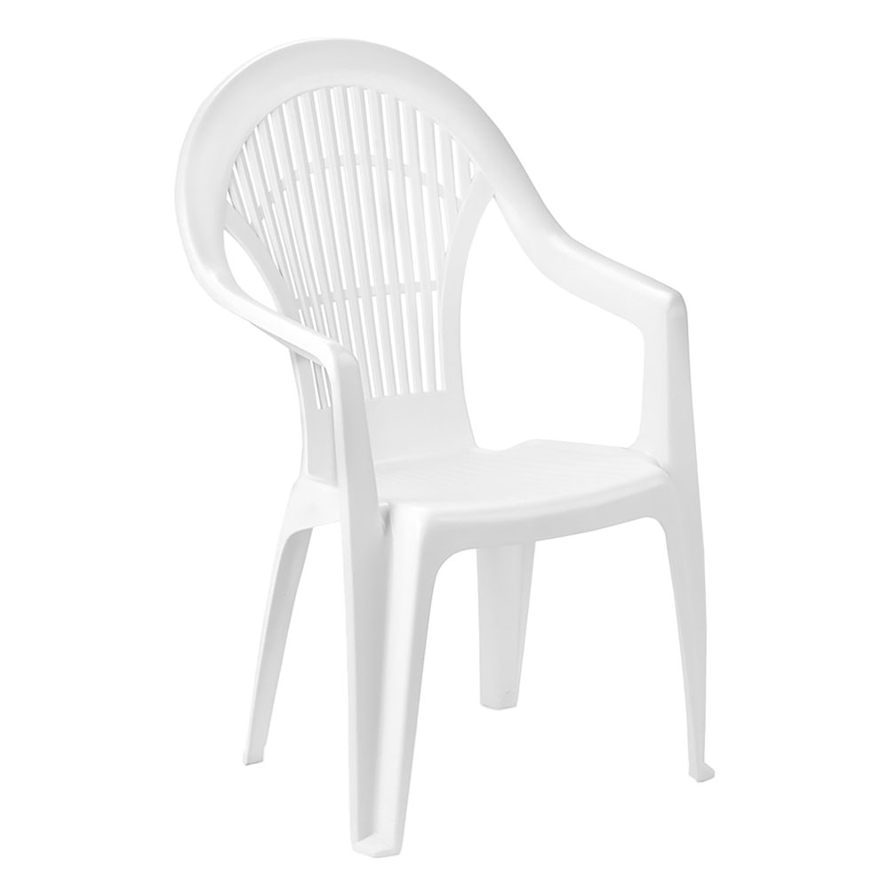 Sedia in polipropilene ‘vega’ antracite Ipaeprogarden