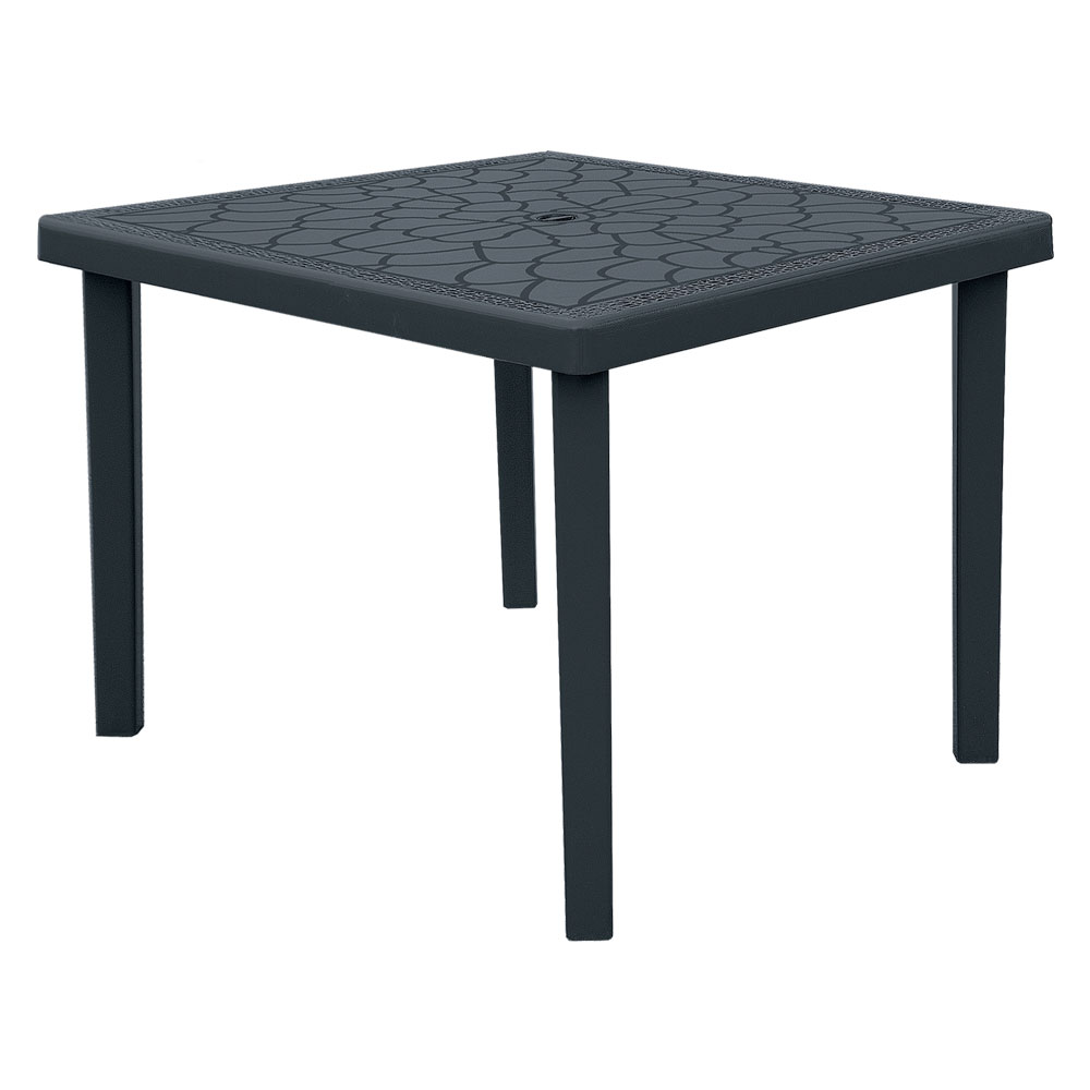 Tavolo in polipropilene ‘gruvyer’ antracite Grandsoleil