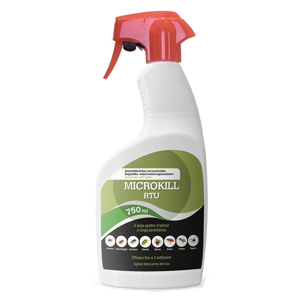 Insetticida liquido microincapsulato ‘microkill rtu’ ml 750 Vebi