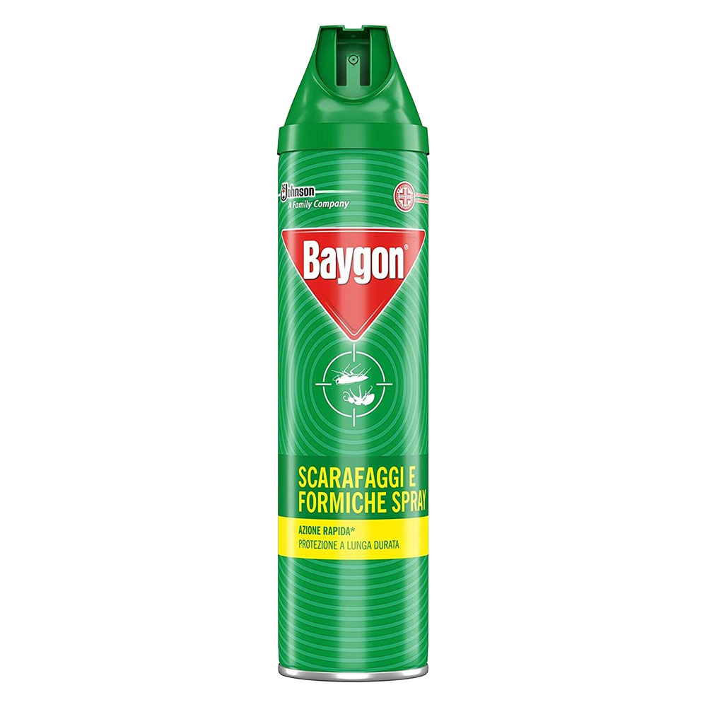 Insetticida spray ‘scarafaggi e formiche plus’ ml 400 Baygon
