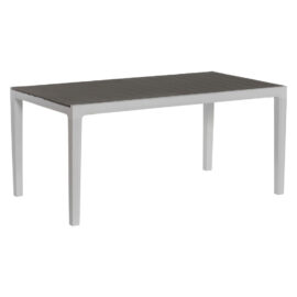 Tavolo in polipropilene 'harmony' bianco/cappuccino Keter