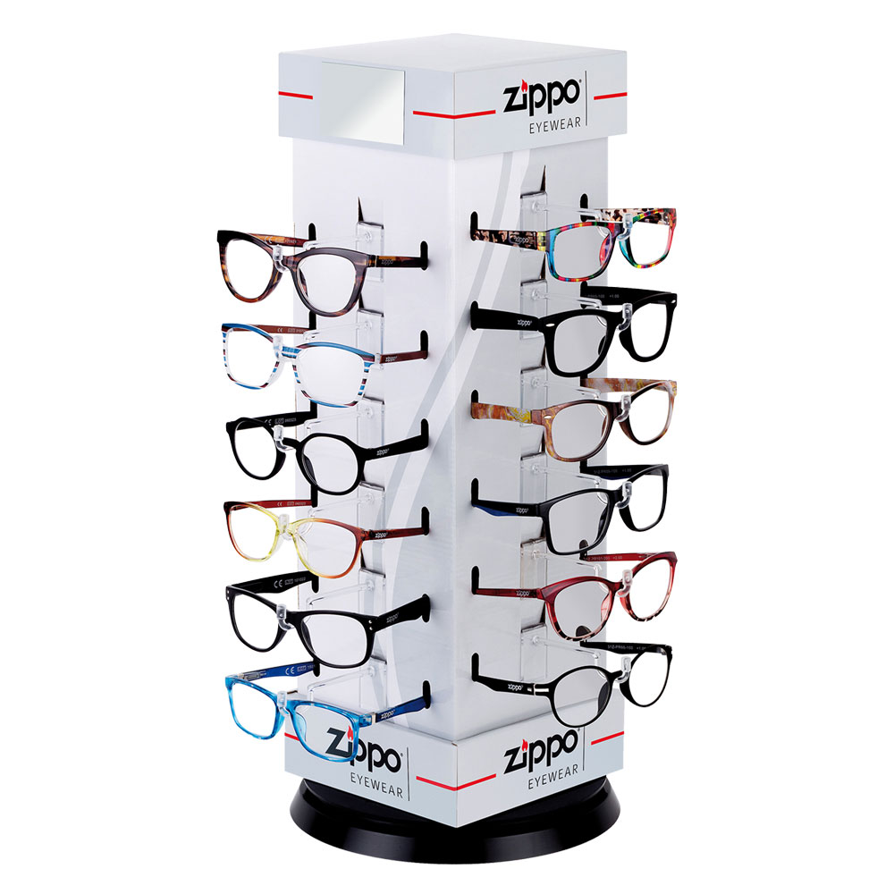 Espositore occhiali premontati per lettura ’31z-pd24-be’ 24 pezzi Zippo