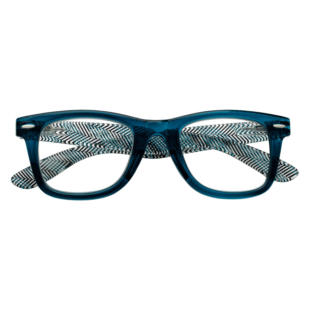 Occhiali per lettura ‘b16-blu’ + 1,00 Zippo