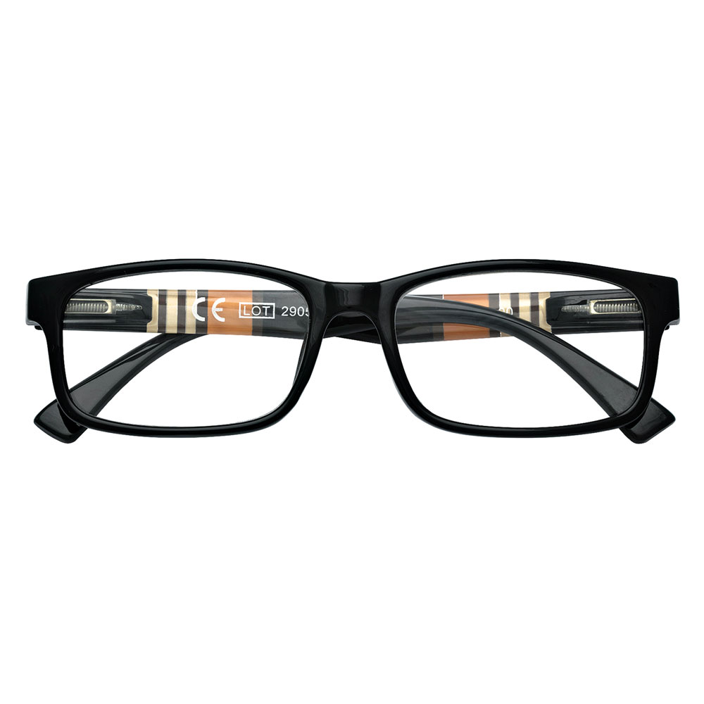 Occhiali per lettura ‘b25-blk’ + 1,00 Zippo