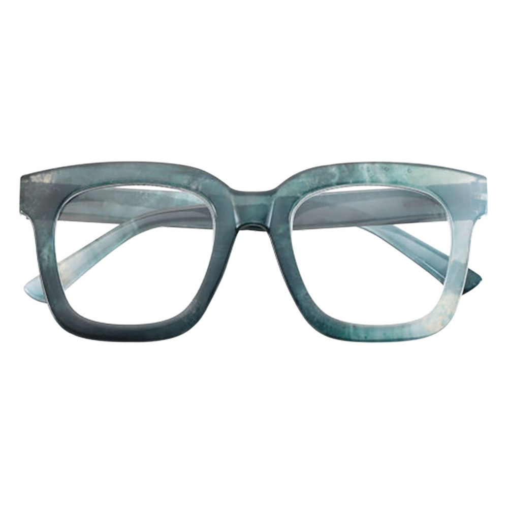 Occhiali per lettura modello ‘south carolina verde marmorizzato’ + 1,0 El charro