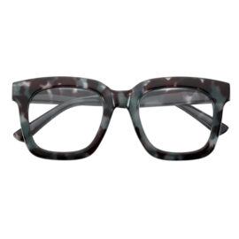 Occhiali per lettura modello 'south carolina tartaruga/azzurro' + 3,0 El charro