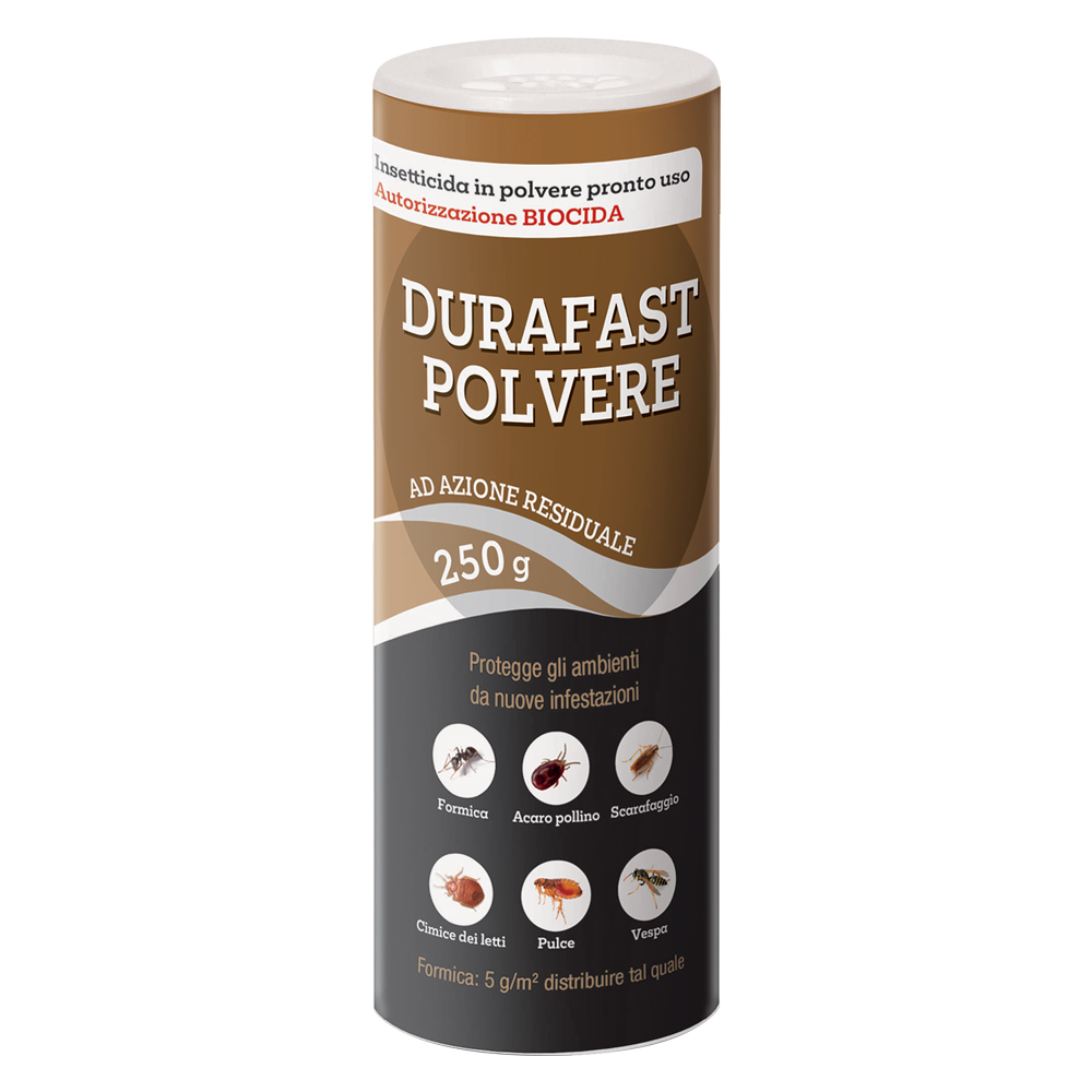 Insetticida in polvere ‘durafast’ gr.250 Vebi